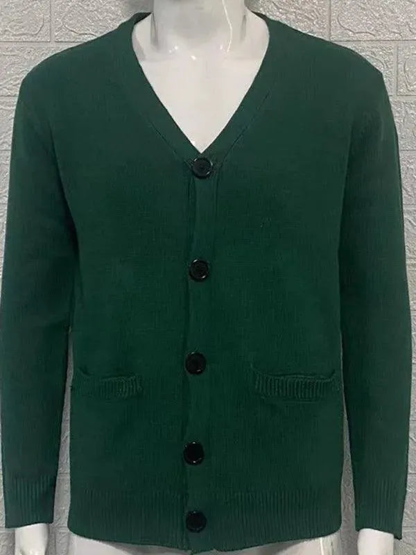 R&B | Ausschnitt Herren Strickjacke Pullover