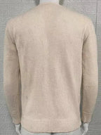 R&B | Ausschnitt Herren Strickjacke Pullover