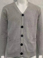 R&B | Ausschnitt Herren Strickjacke Pullover