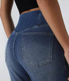 R&B | Hoch Taillierte, Ausgestellte Jeans