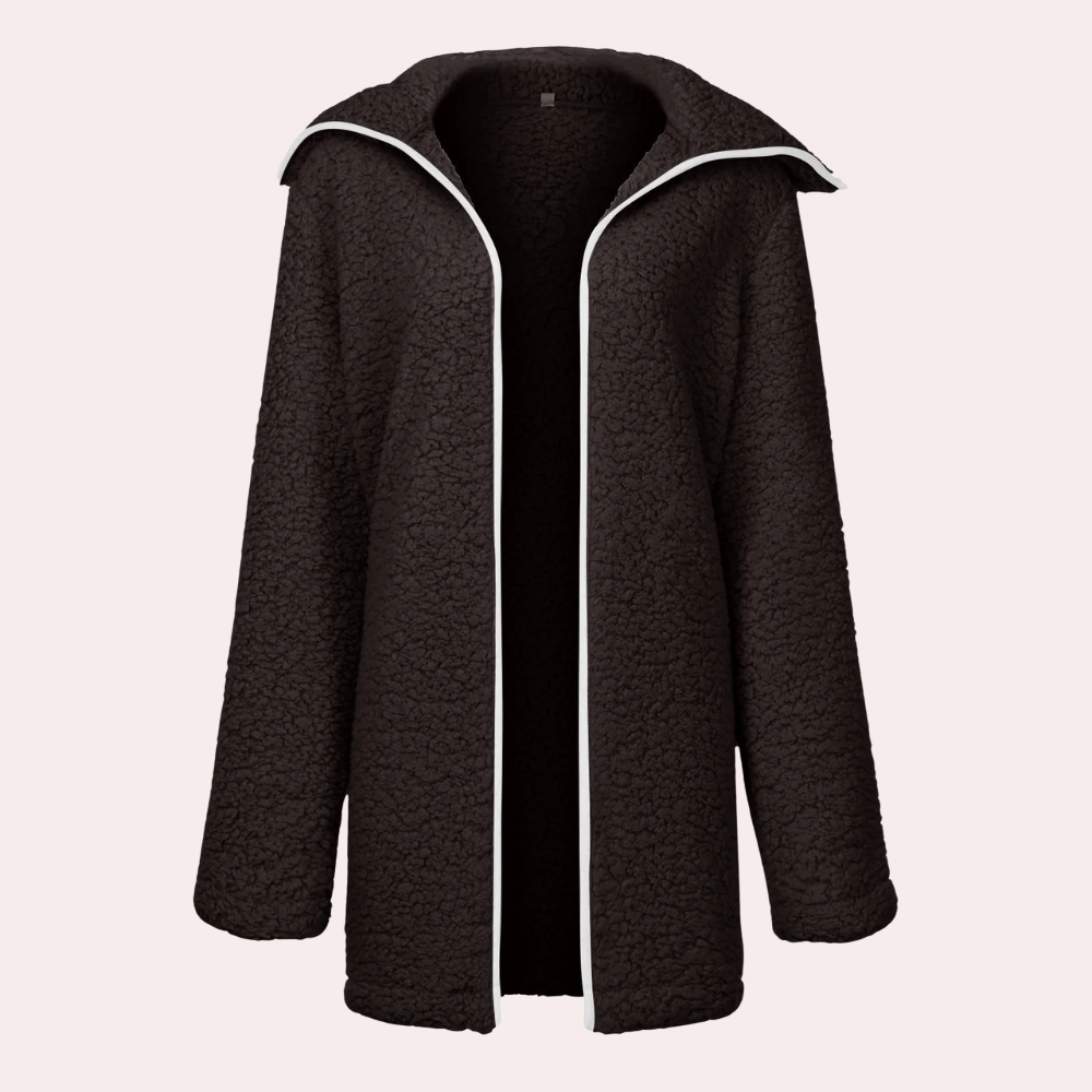 R&B | Leichte Plüschjacke für Damen im Winter