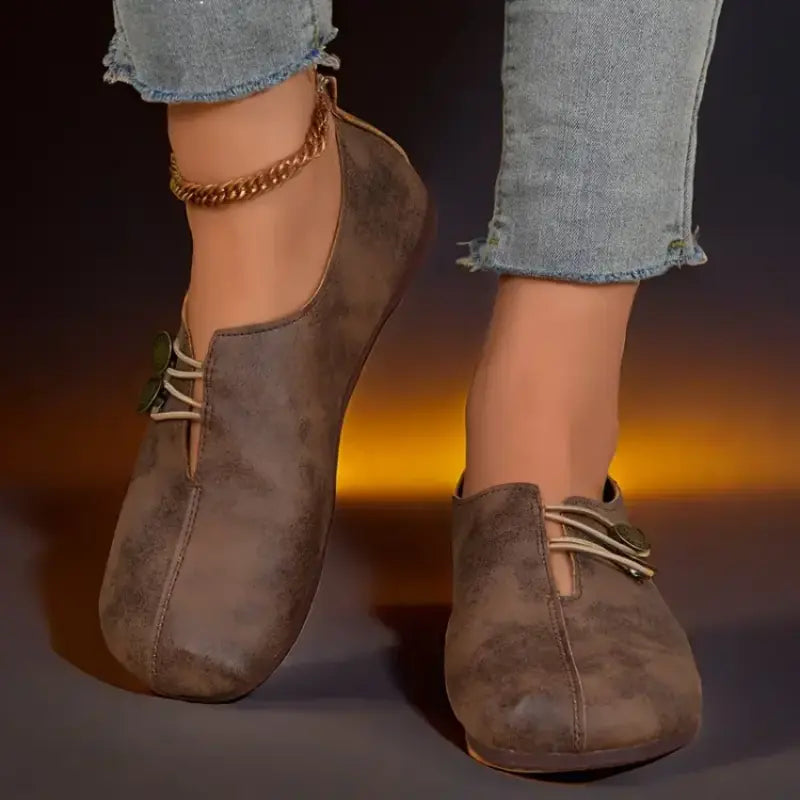 R&B | Elegante Ergonomische Flachschuhe mit Weicher Sohle