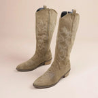 Bestickte Western-Cowboystiefel für Frauen R&B