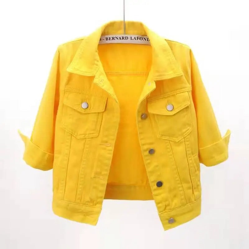 R&B | Damen Jeansjacke mit Klassischer Passform