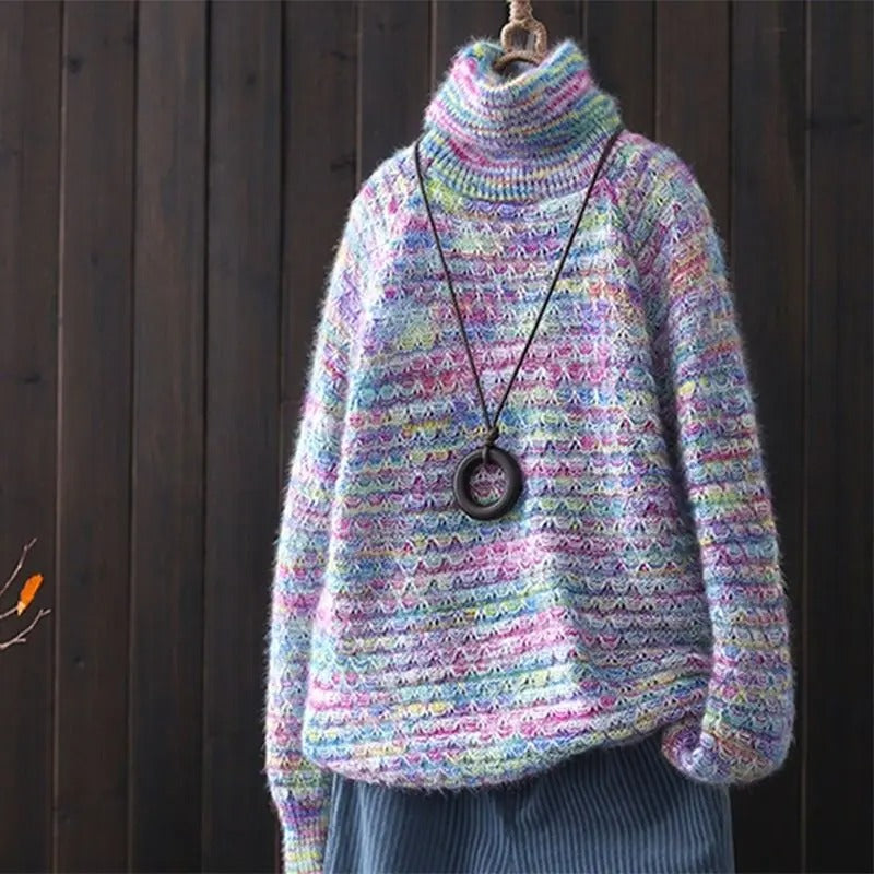 R&B | Lässiger Gestrickter ModePullover