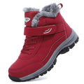 Leichte Frauen Schneestiefel mit Fell R&B