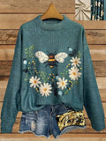 R&B | Bedruckter Pullover für Damen