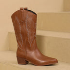 R&B | Bestickte Western Cowboy Stiefel