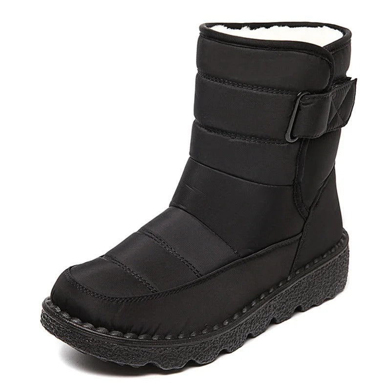 R&B | Damen Wasserdicht Rutschfest Warm Knöchel Schnee Stiefel