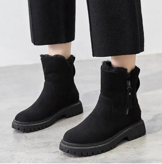 R&B | Verstärkte Baumwolle Schnee Stiefel