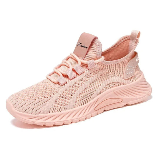 Strickbare atmungsaktive Mesh-Schuhe für Frauen R&B