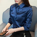 R&B | Elegante Bluse aus Seidensatin