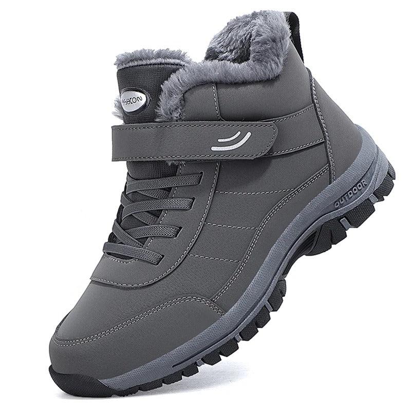Leichte Frauen Schneestiefel mit Fell R&B