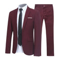 R&B | Locker Geschnittenes Anzug Satz mit Revers Blazer und Hose für Männer
