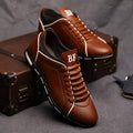 Männer Mode solide Lederschuhe R&B
