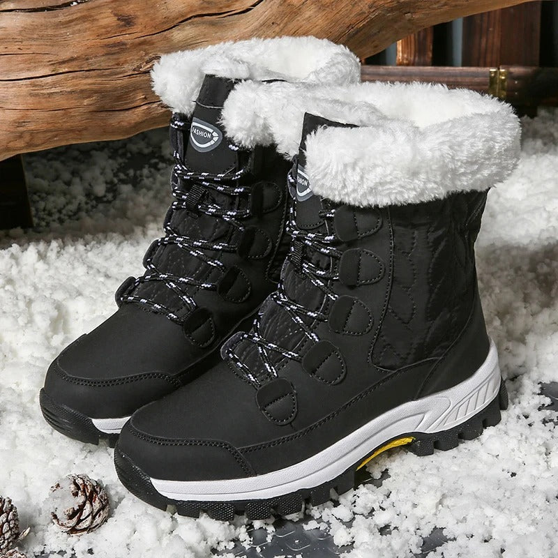 R&B | Damen Wasserdichte Outdoor-Schneestiefel