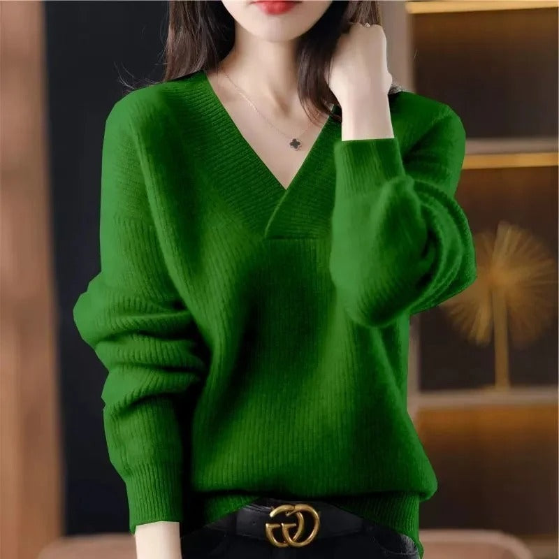 R&B | Pullover mit V-Ausschnitt für Damen