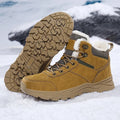 Wasserdichte Winterstiefel aus Leder R&B