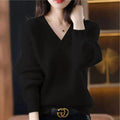 R&B | Pullover mit V-Ausschnitt für Damen