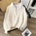 R&B | Strickpullover Im Retro Modestil