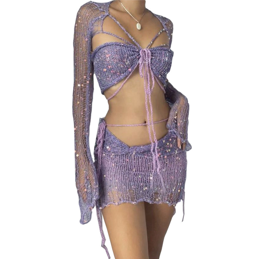 R&B | Kjole Polyester Stilfull Hverdagsantrekk