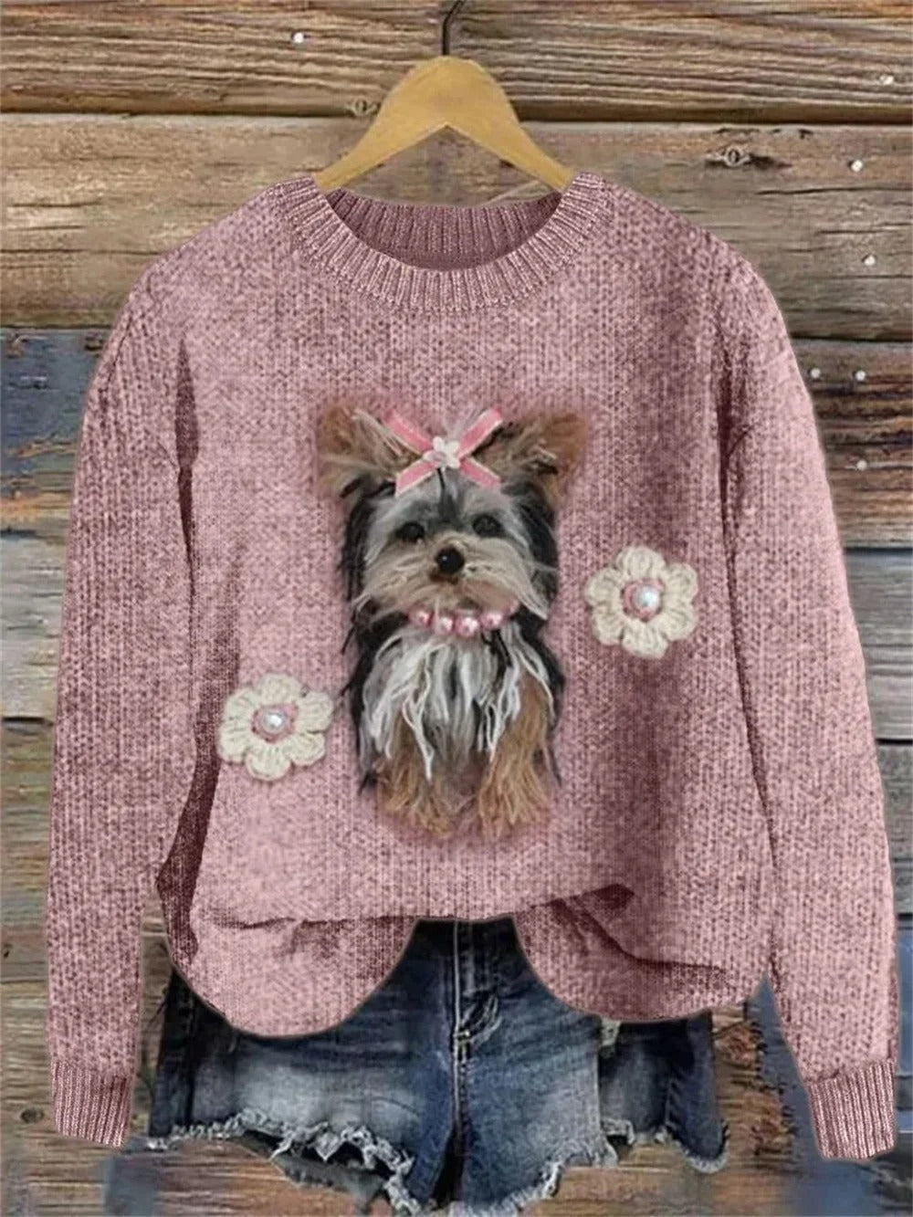 R&B | Bedruckter Pullover für Frauen