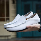 Herren-Loafer aus echtem Leder R&B