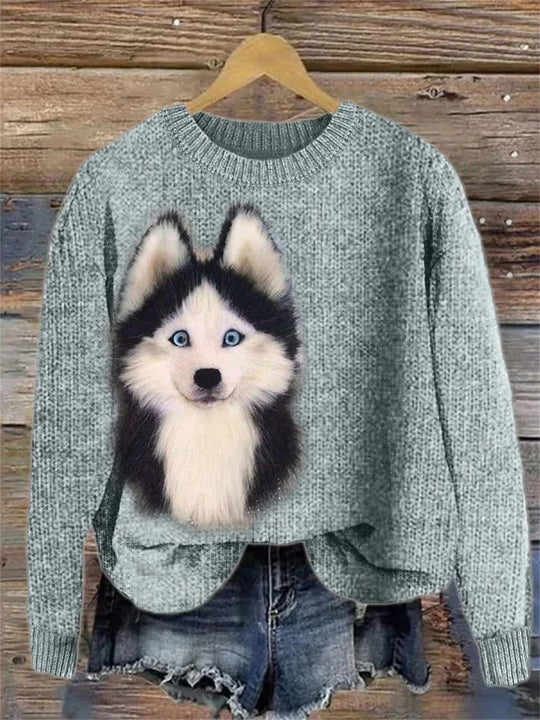 R&B | Bedruckter Pullover für Frauen