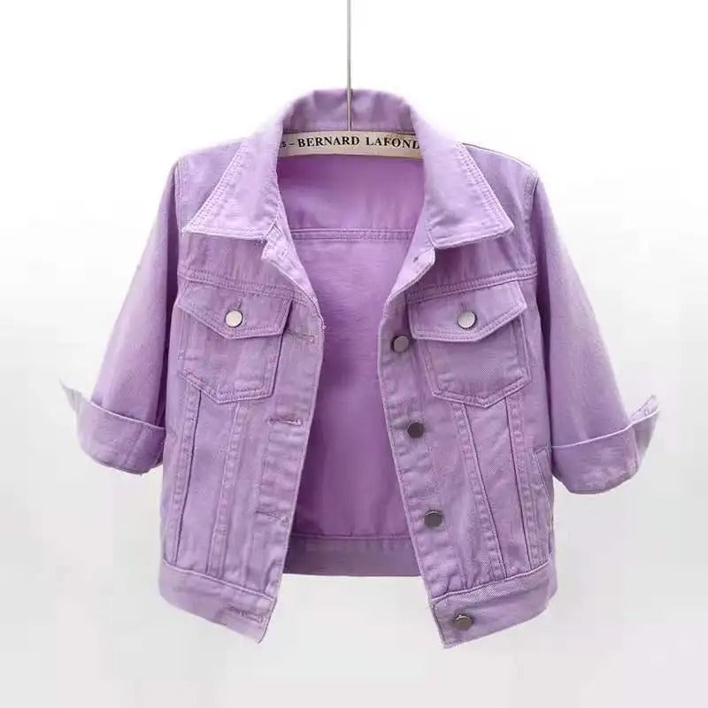R&B | Damen Jeansjacke mit Klassischer Passform
