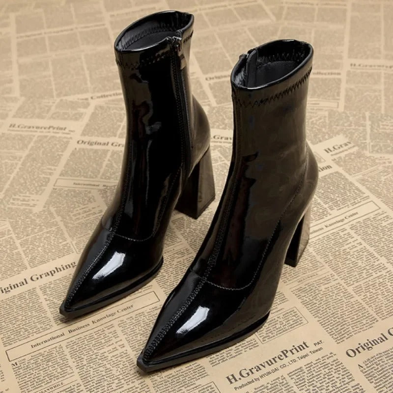 R&B | Winter Plus Samt Spitzenstiefel