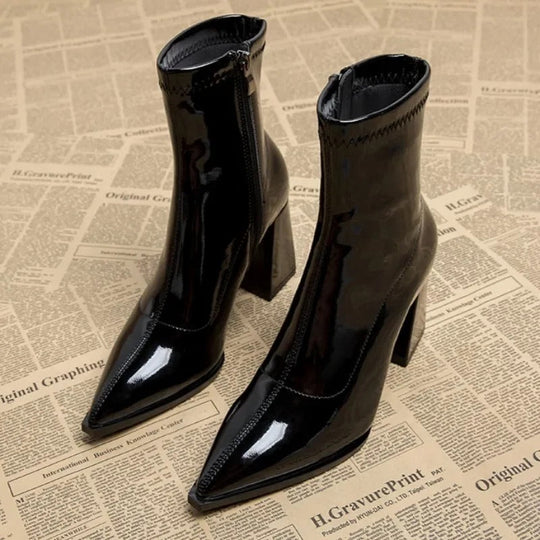R&B | Winter Plus Samt Spitzenstiefel