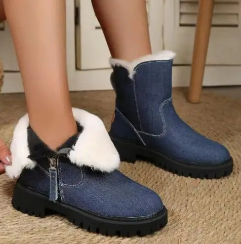 R&B | Verstärkte Baumwolle Schnee Stiefel