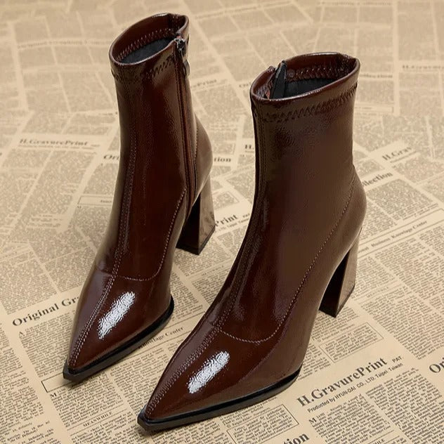 R&B | Winter Plus Samt Spitzenstiefel