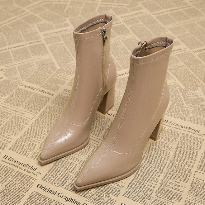R&B | Winter Plus Samt Spitzenstiefel