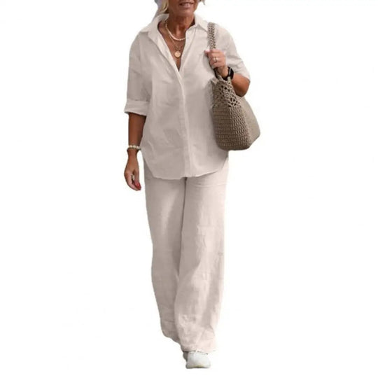 R&B | Lässiges Baumwoll-Set Für Damen