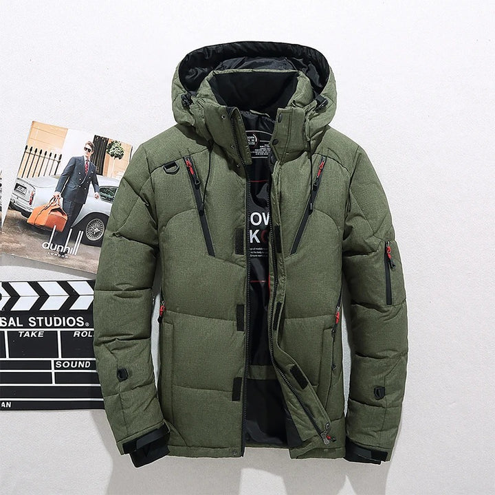 R&B | Elegante Daunenjacke Aus Hochwertigem Material für Maximalen Stil und Wärme