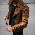 R&B | Zeitlose Lederjacke für Herren