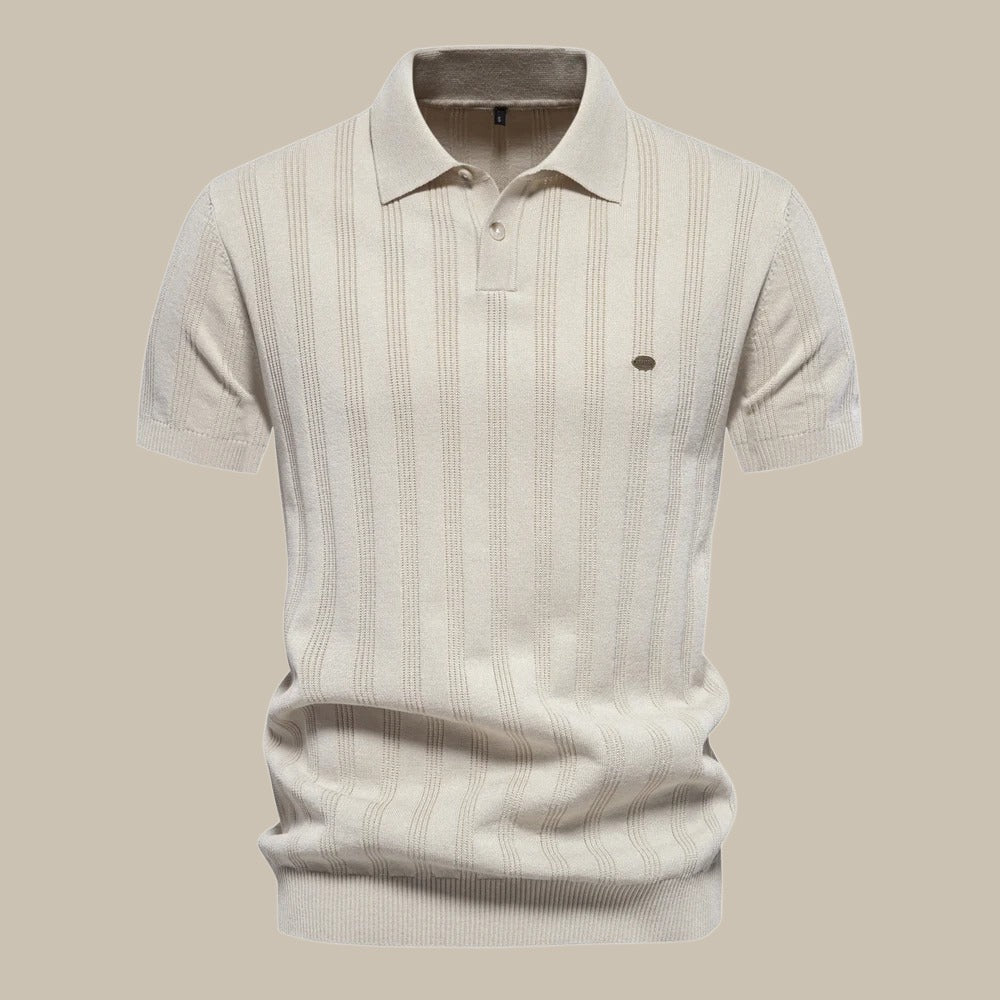 R&B | Stilvolle Merino Polo für Herren