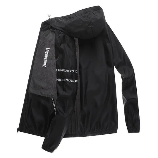 R&B | Leichte Sommerjacke für Männer mit Langen Ärmeln und Uv-Schutz