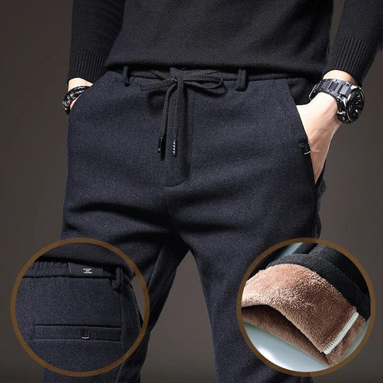 R&B | Männer Winter Fleece Warme Casual Hosen