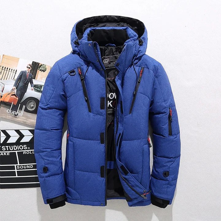 R&B | Elegante Daunenjacke Aus Hochwertigem Material für Maximalen Stil und Wärme