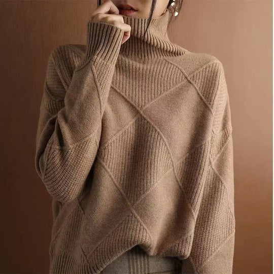 R&BMode - Damen Rollkragenpullover