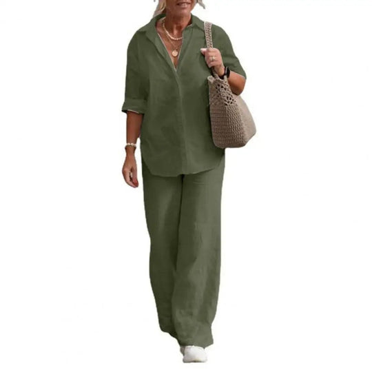 R&B | Lässiges Baumwoll-Set Für Damen
