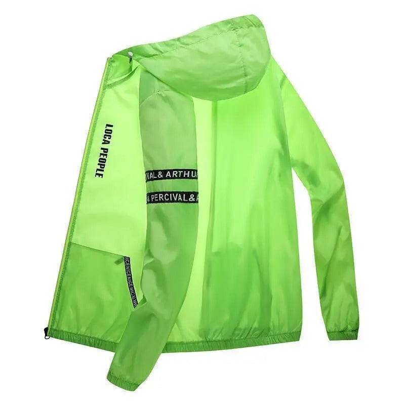 R&B | Leichte Sommerjacke für Männer mit Langen Ärmeln und Uv-Schutz
