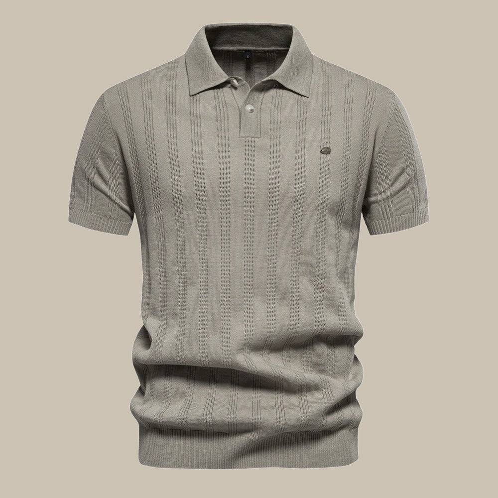 R&B | Stilvolle Merino Polo für Herren