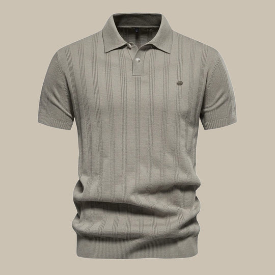 R&B | Stilvolle Merino Polo für Herren