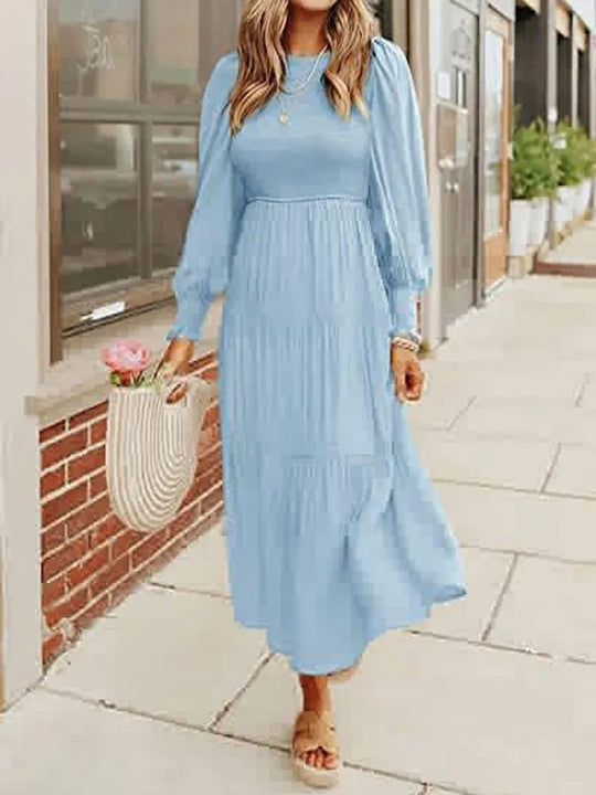 R&B | Midi-Kleid mit Langen Ärmeln und Dinnerjackets