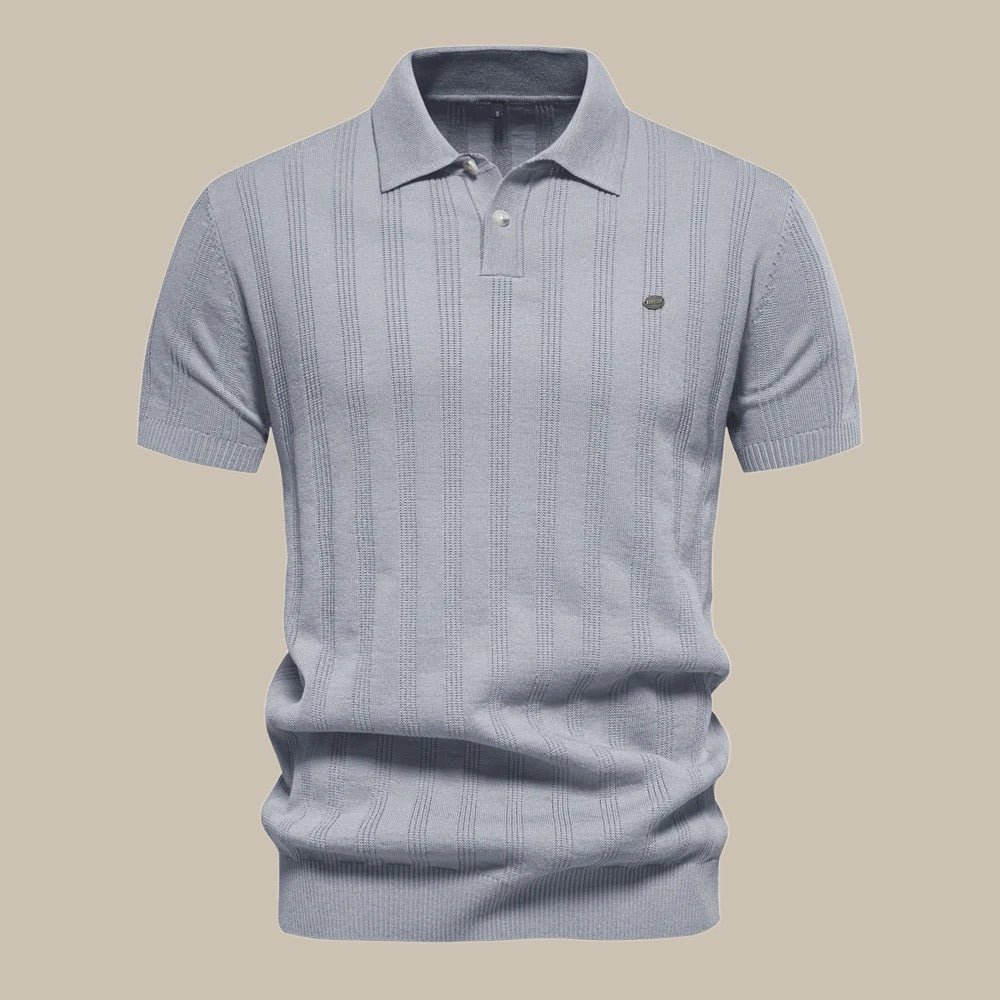 R&B | Stilvolle Merino Polo für Herren