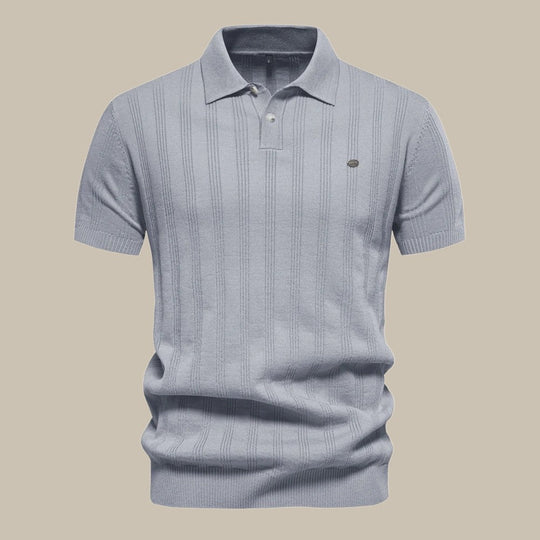 R&B | Stilvolle Merino Polo für Herren