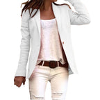 R&B | Blazer Slim Passform Atmungsaktiver Stoff Einreiher Strukturierte Silhouette